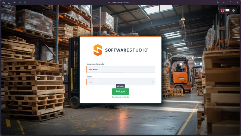 Demo-Studio-PWS-oprogramowanie pool paletowy - salda palet